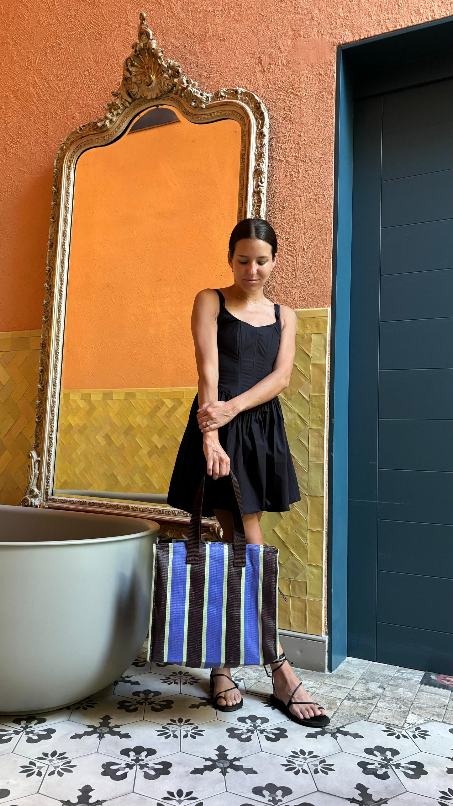 Midi Soft Azul Pistacho