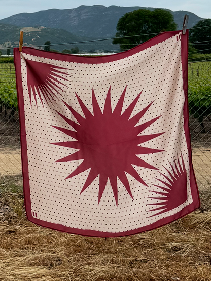Pañuelo Sol Rojo